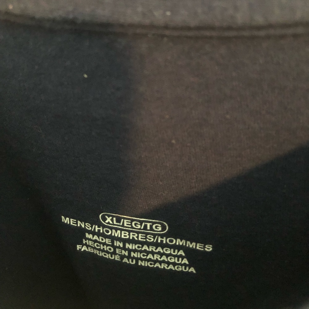 Patriots Tee Shirts Mens XL 2 Navy Blue Tee Shirts - Picture 3 of 7